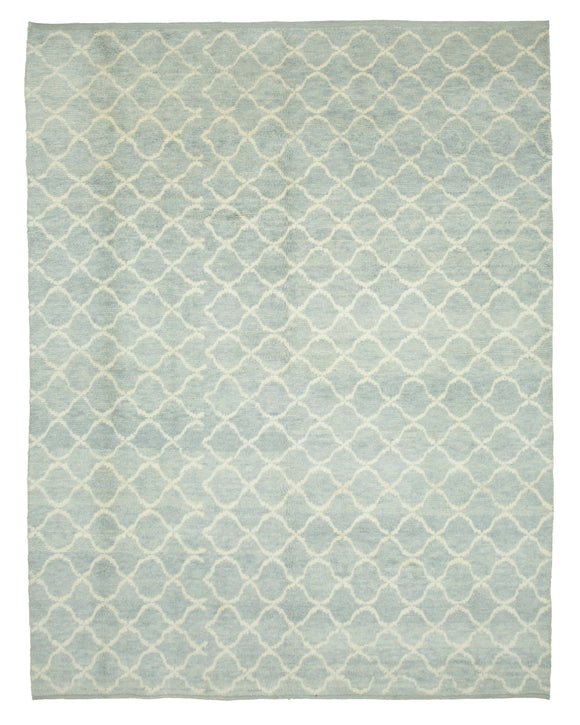9x12 Blue Moroccan Rug - 32970