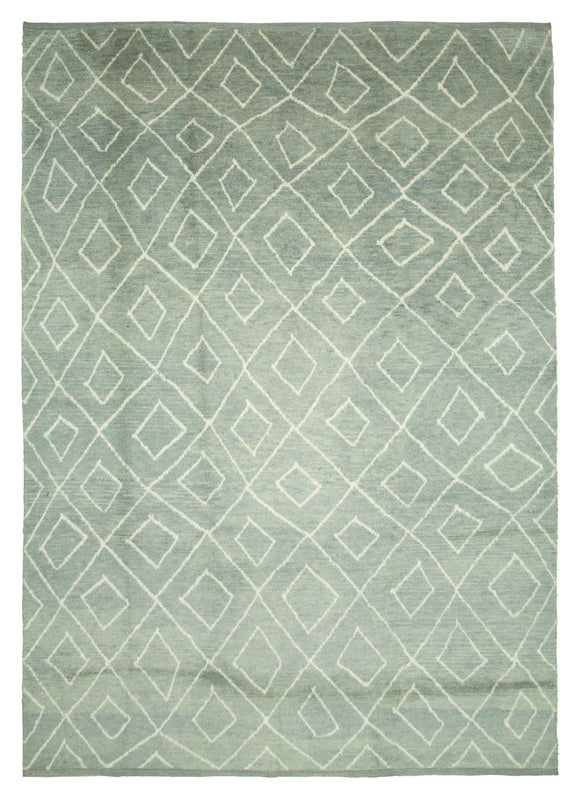 10x14 Grey Moroccan Rug - 32981