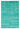 7x10 Turquoise Moroccan Rug - 32988