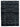 7x10 Black Moroccan Rug - 33002