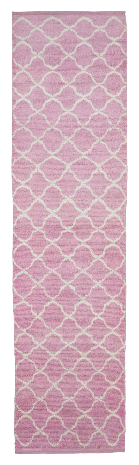 3x12 Pink Moroccan Runner Rug -33035