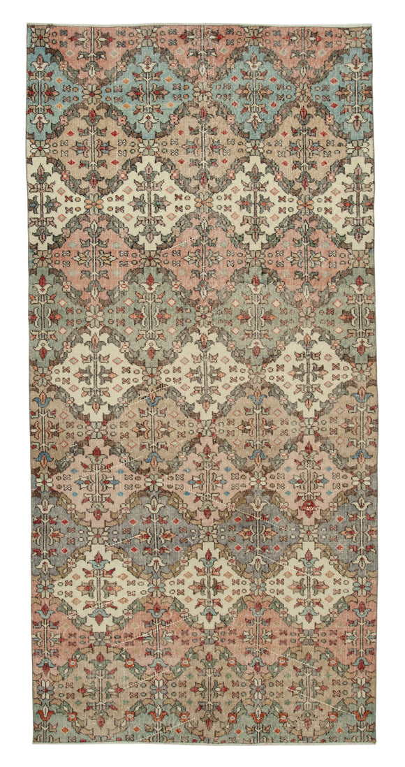 4' 6'' x 9' 4'' Multicolor Bohemian Rug