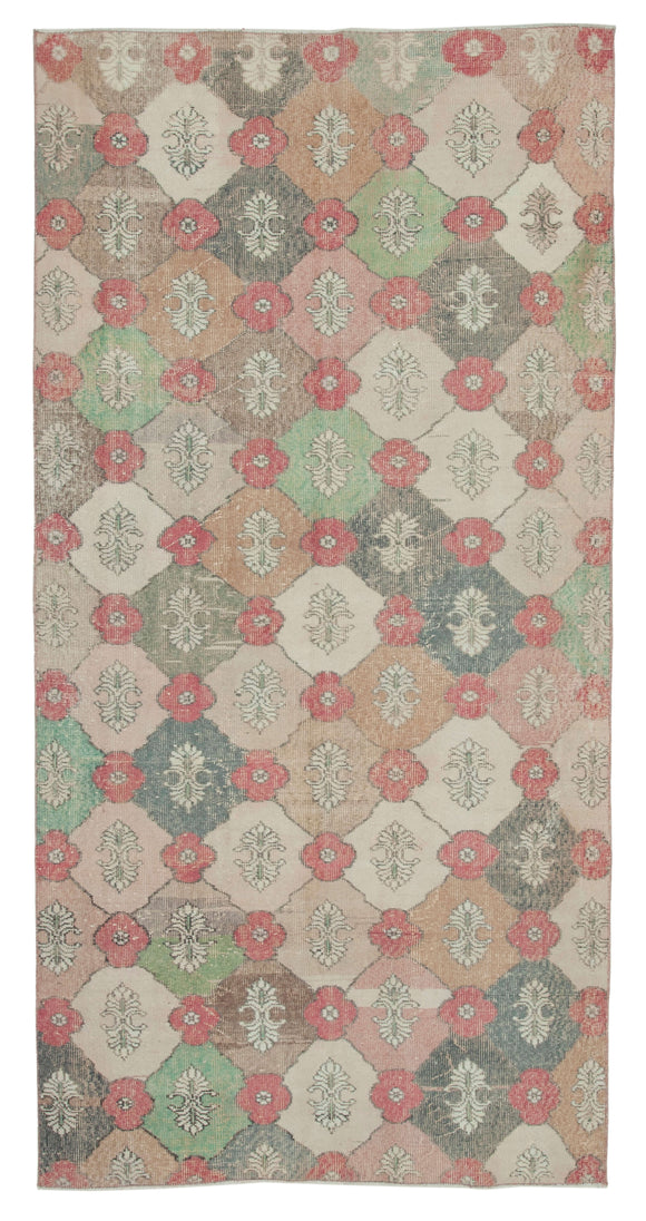4' 5'' x 8' 11'' Multicolor Bohemian Rug