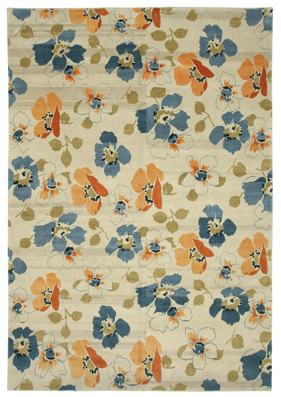 10 x 14' 4'' Beige Oriental Oushak Rug