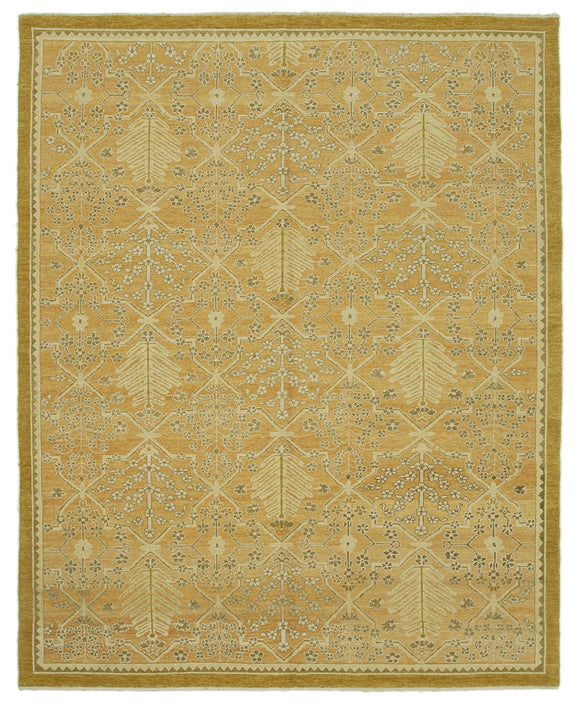 8' 2'' x 10' Handmade Oushak Rug