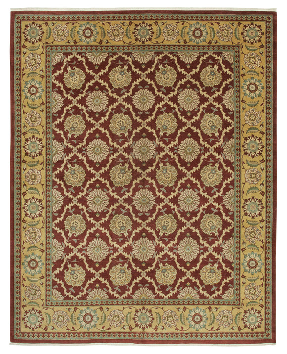 9' 11'' x 12' 8'' Handmade Oriental Oushak Rug