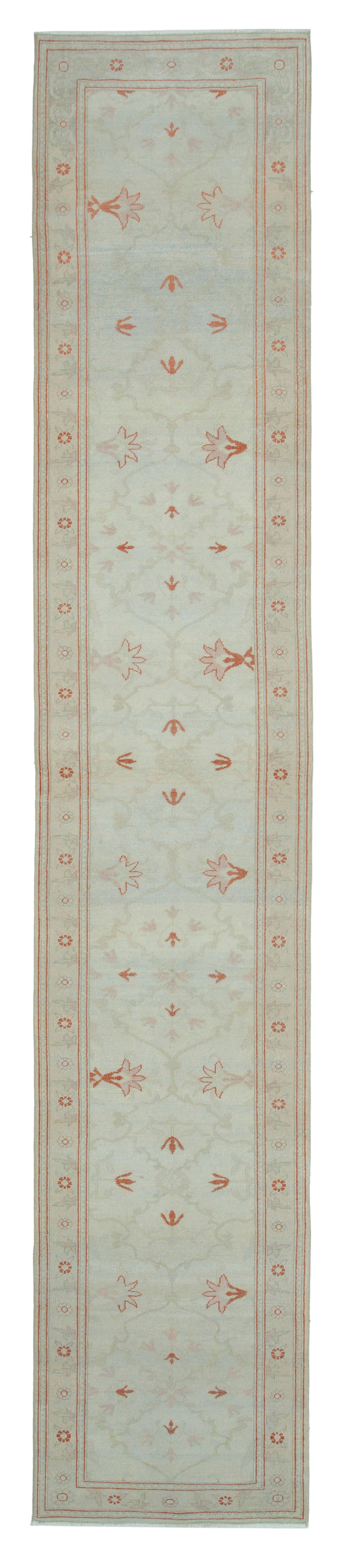 2' 6'' x 13' 8'' Hand-Knotted Runner Rug