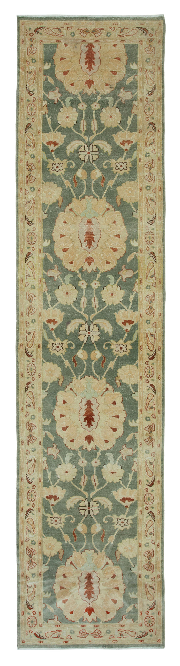 3x12 Oriental Oushak Runner Rug - 33911