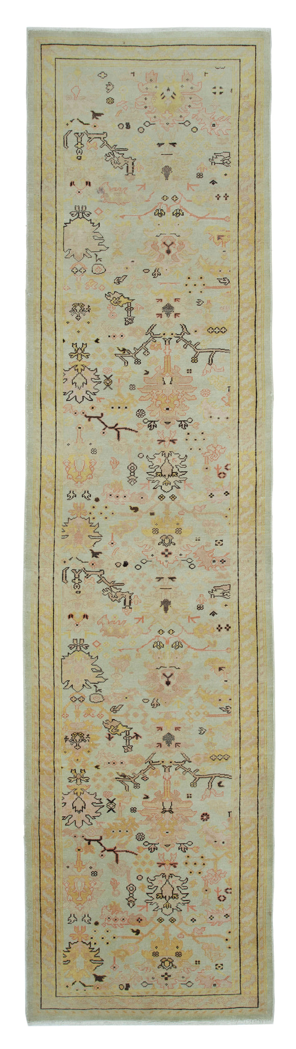3x12 Oriental Oushak Runner Rug - 34425