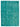 7x10 Turquoise Overdyed Rug - 34625
