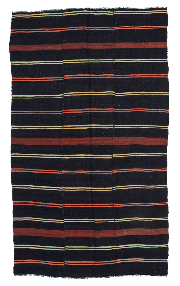 6x10 Vintage Anatolian Kilim Rug - 35317