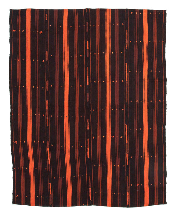 6x7 Vintage Anatolian Kilim Rug - 35328