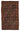 5' 4'' x 9' 1'' Orange Vintage Turkish Kilim Rug