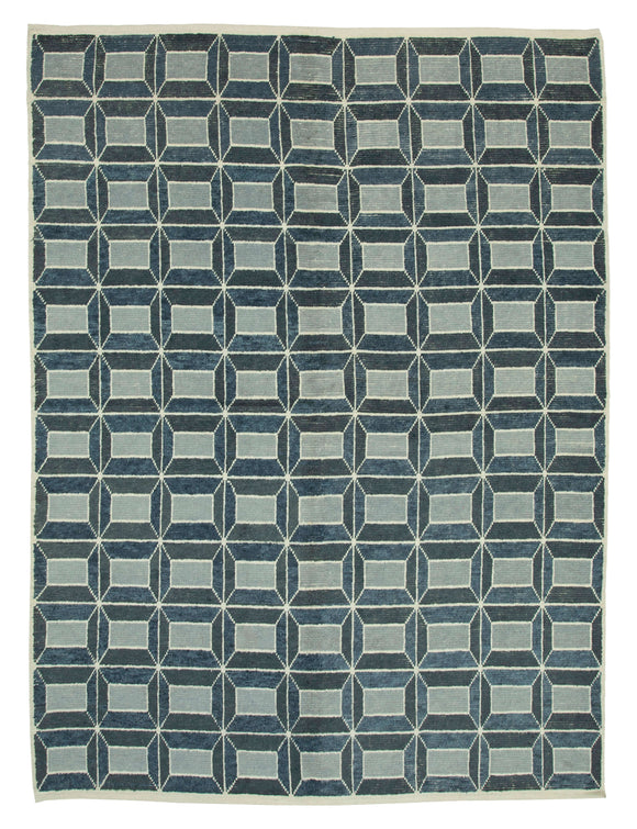 8x10 Blue Moroccan Rug - 35749
