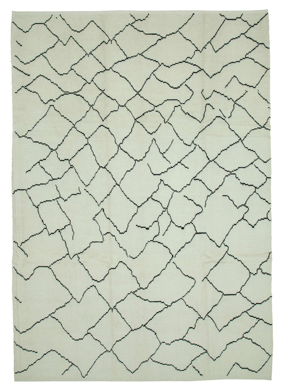 9x13 Beige Moroccan Rug - 35776