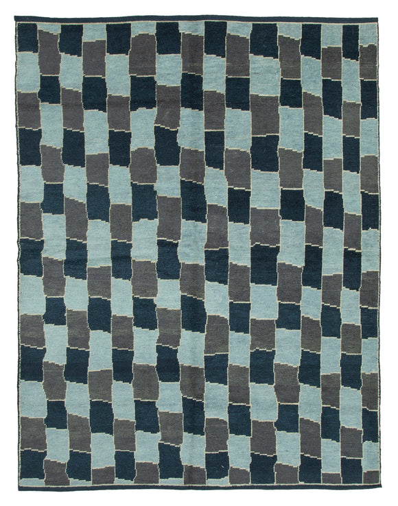 8x10 Blue Moroccan Rug - 35779