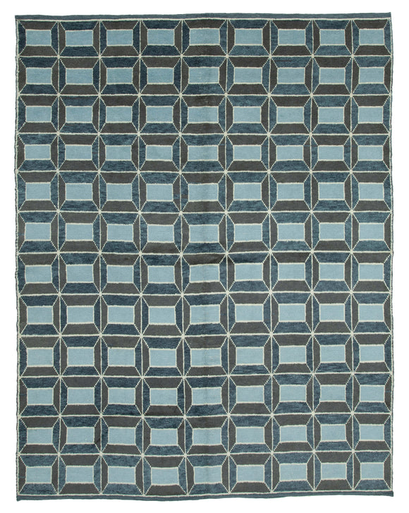 8x10 Blue Moroccan Rug - 35785
