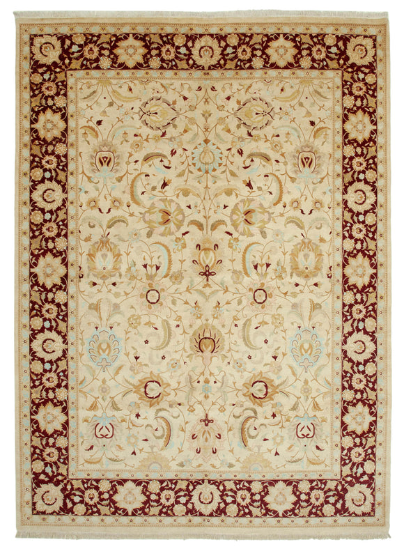 10' x 13' 10'' Hand-Knotted Oushak Rug