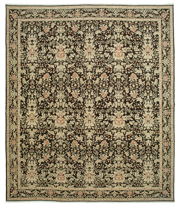 11' 10'' x 13' 8'' Hand-Knotted Oushak Rug