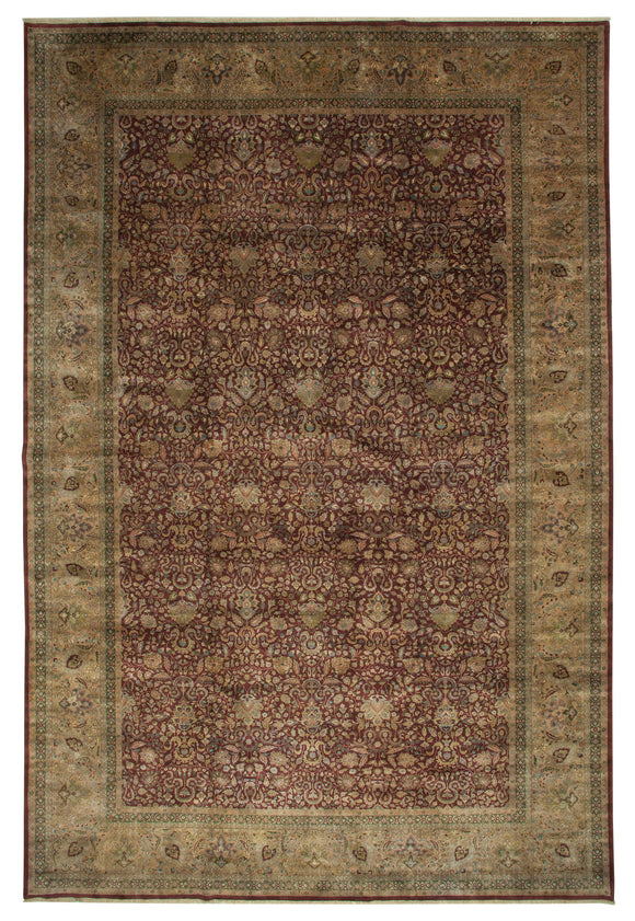 11' 8'' x 17' 11'' Handmade Oversized Oushak Rug