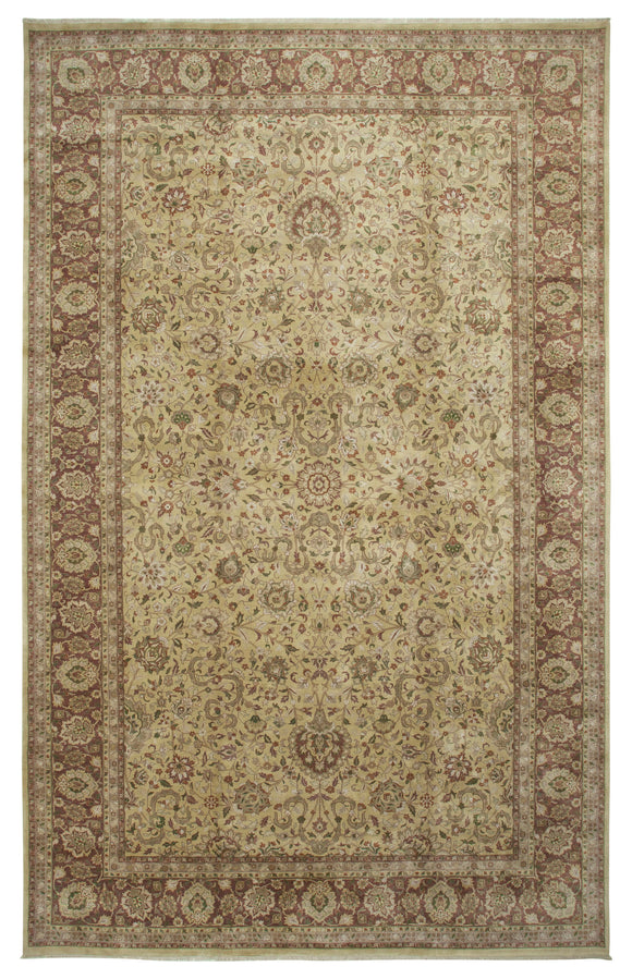 11' 2'' x 17' 11'' Handmade Oushak Rug