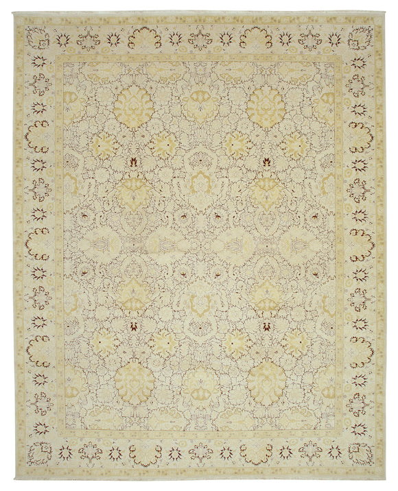 11' 11'' x 15' Beige Decorative Oushak Rug