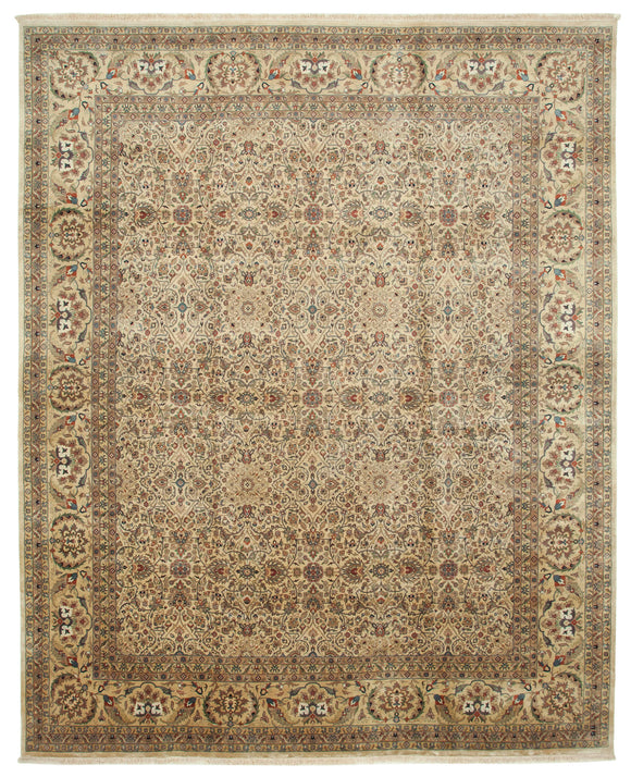 12' x 14' 11'' Beige Oriental Oushak Rug