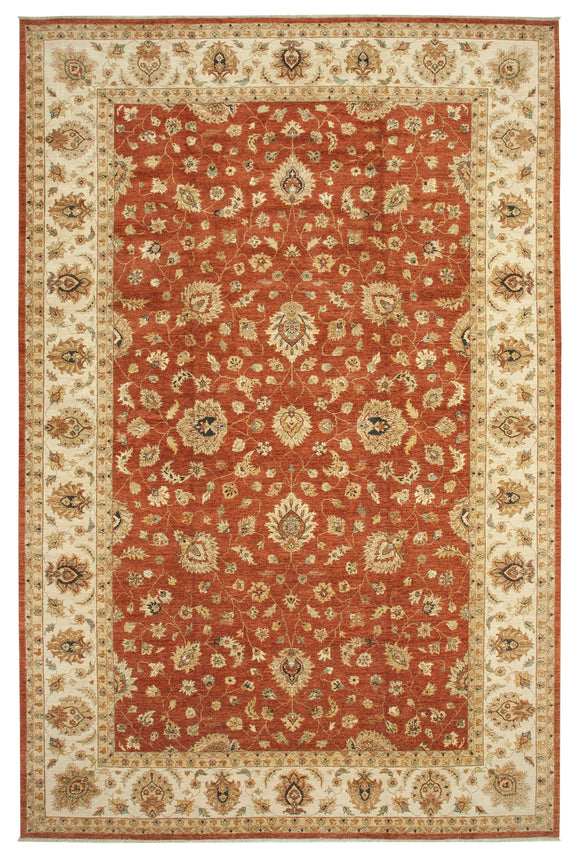 11' 10'' x 18' 4'' Large Oriental Oushak Rug