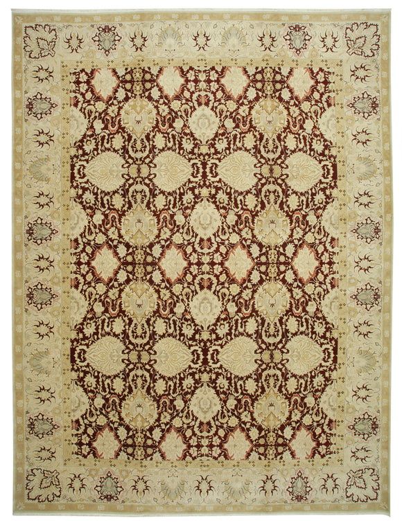 13' x 17' 7'' Hand Knotted Oushak Rug