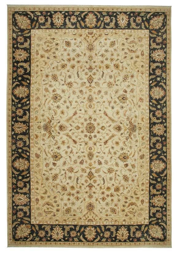 13' 8'' x 19' 11'' Beige Oriental Oushak Rug