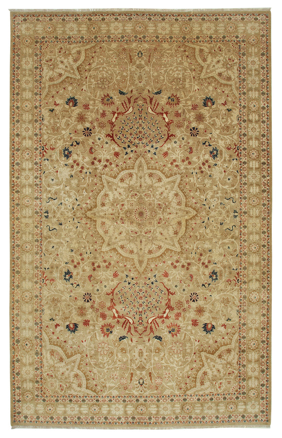 10' 10'' x 17' 7'' Beige Oversize Oushak Rug