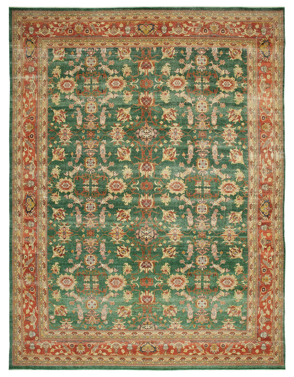 13' 2'' x 17' 9'' Oriental Oushak Rug