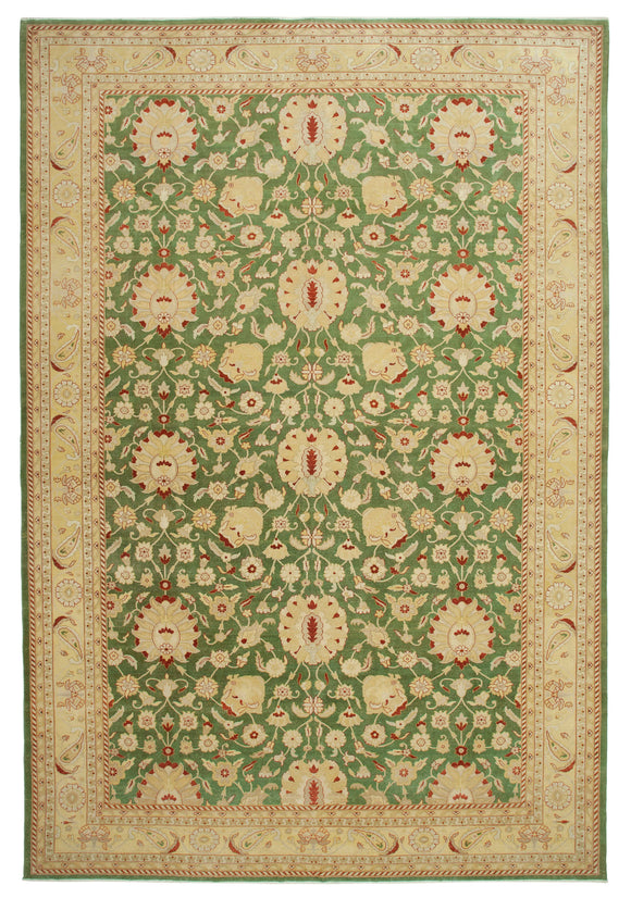 12' 2'' x 17' 10'' Oversized Oriental Oushak Rug