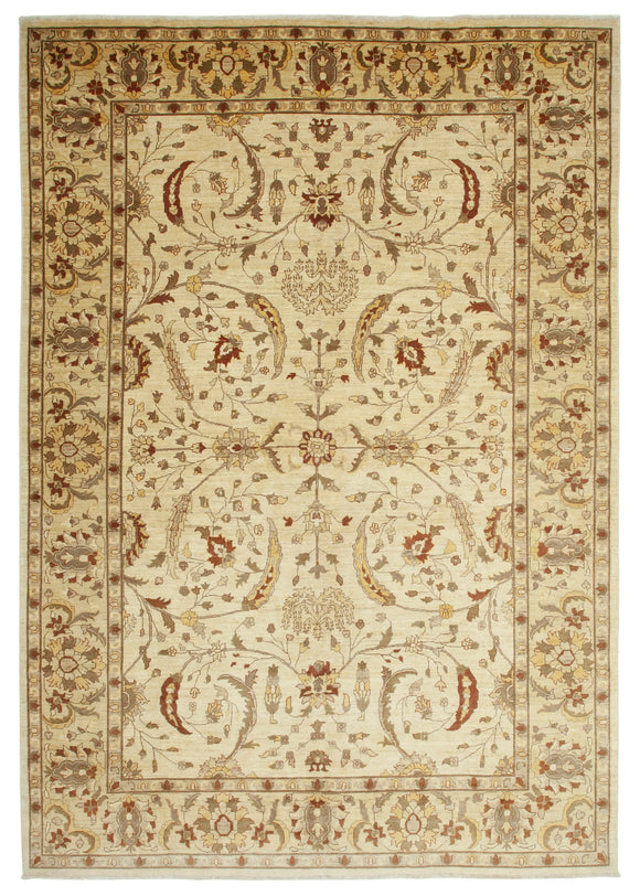 10' x 14' 6'' Handmade Oushak Rug