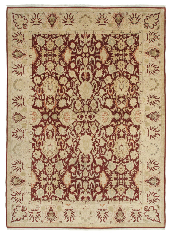 10' 2'' x 14' 2'' Handmade Oushak Rug
