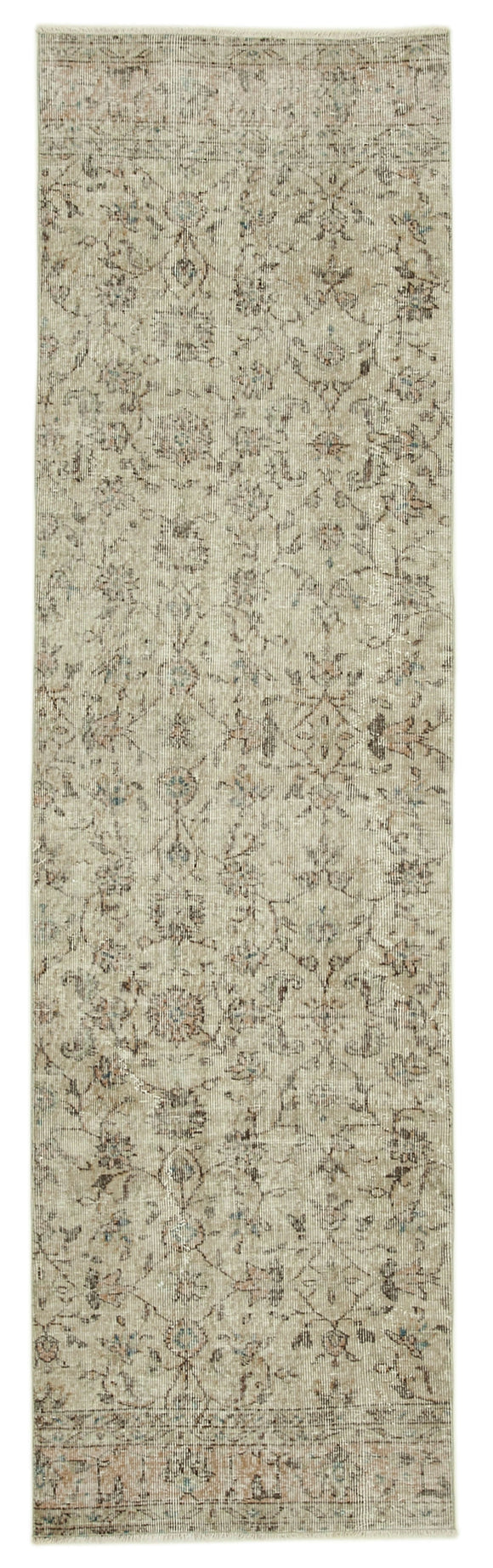 2' 7'' x 9' 8'' Turkish Vintage Runner Rug