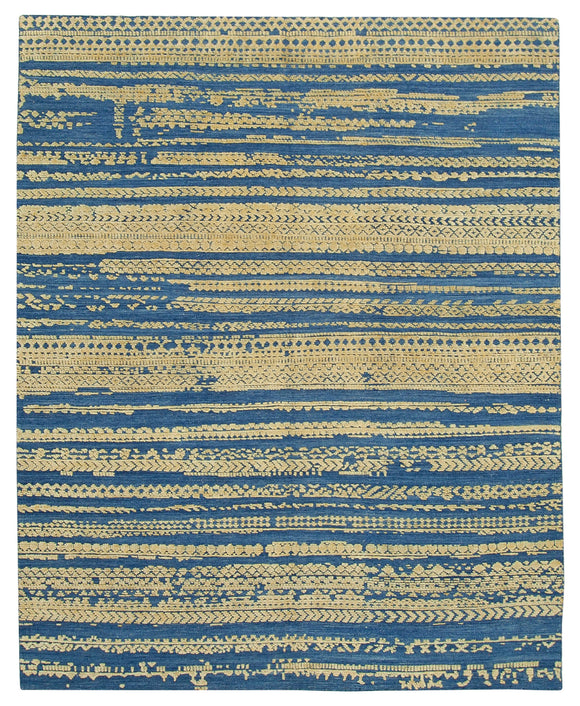 8x10 Blue Moroccan Rug - 37266