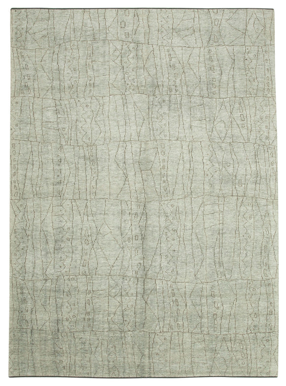 9x13 Beige Moroccan Rug - 37297