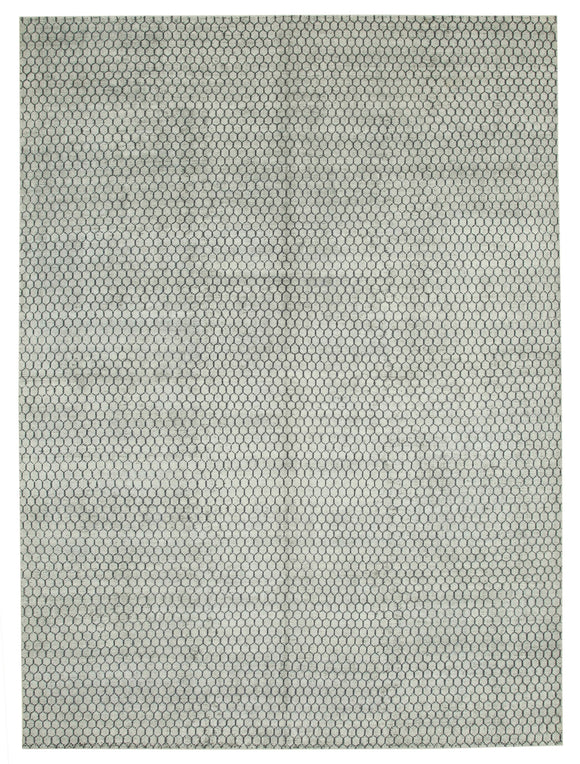 10' 1'' x 14' Beige Color Moroccan Rug