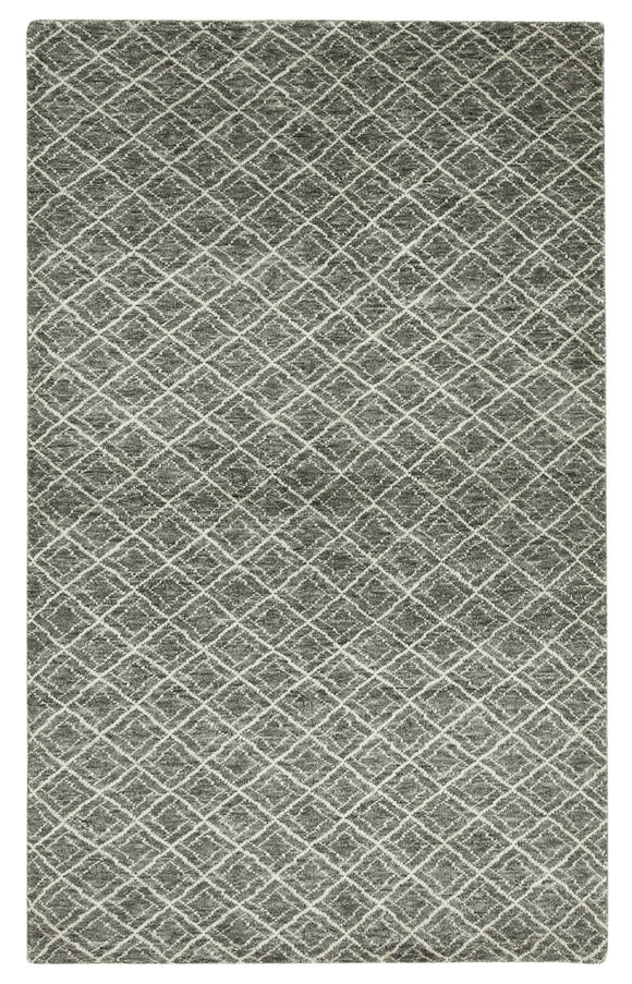 5' x 8' Grey Moroccan Rug