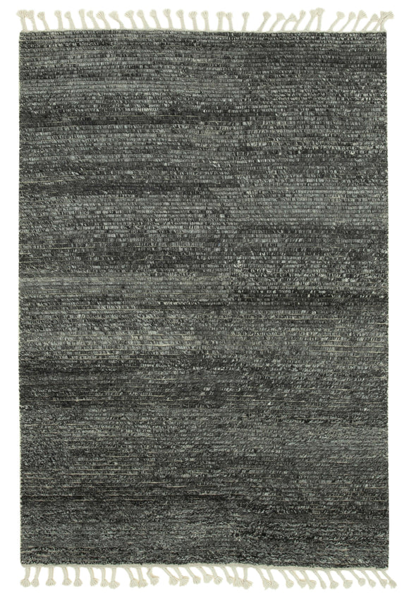 5' x 8' Grey Moroccan Rug