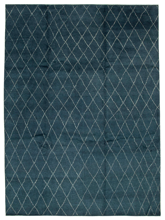 10' 1'' x 13' 9'' Handmade Moroccan Rug