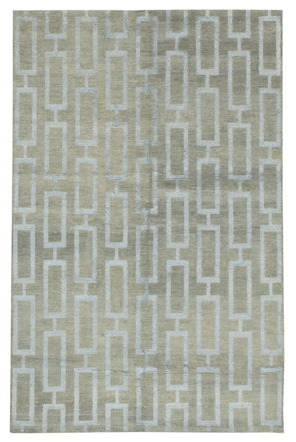 6x9 Grey Moroccan Rug - 37492