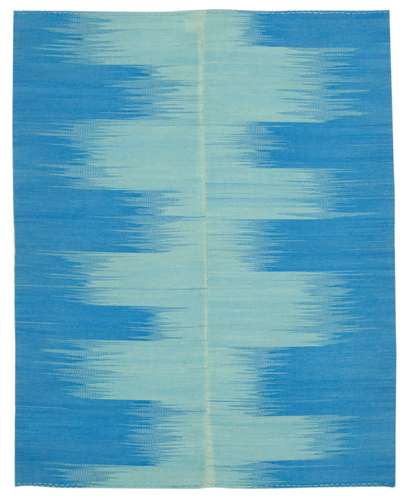 7x9 Handwoven Kilim Rug - 37537