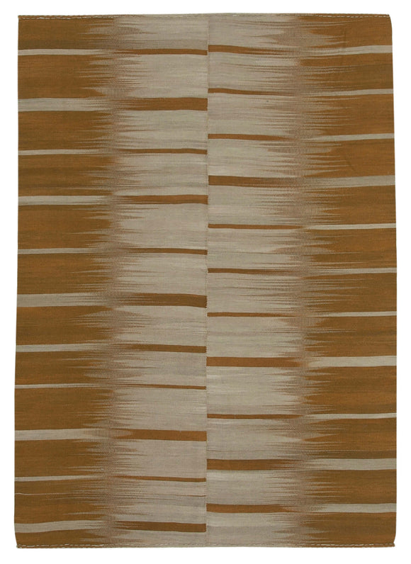 7x9 Handwoven Kilim Rug - 37542