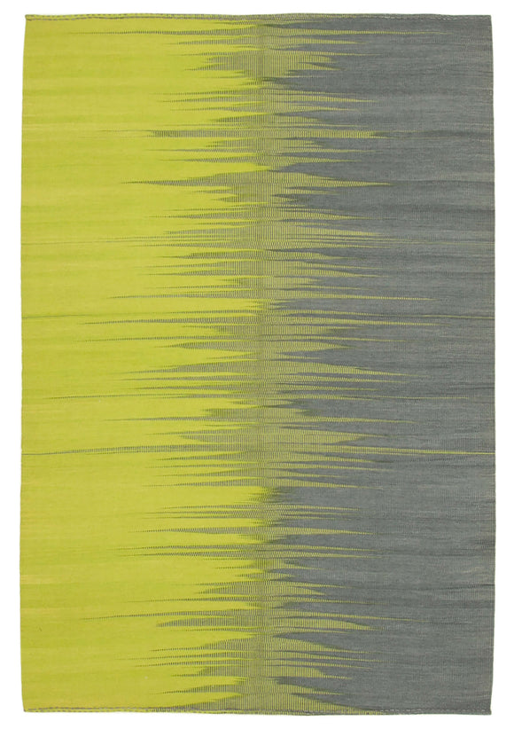 6x9 Handwoven Kilim Rug - 37548