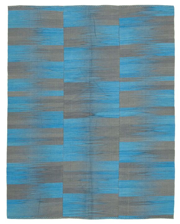 7x9 Handwoven Kilim Rug - 37549