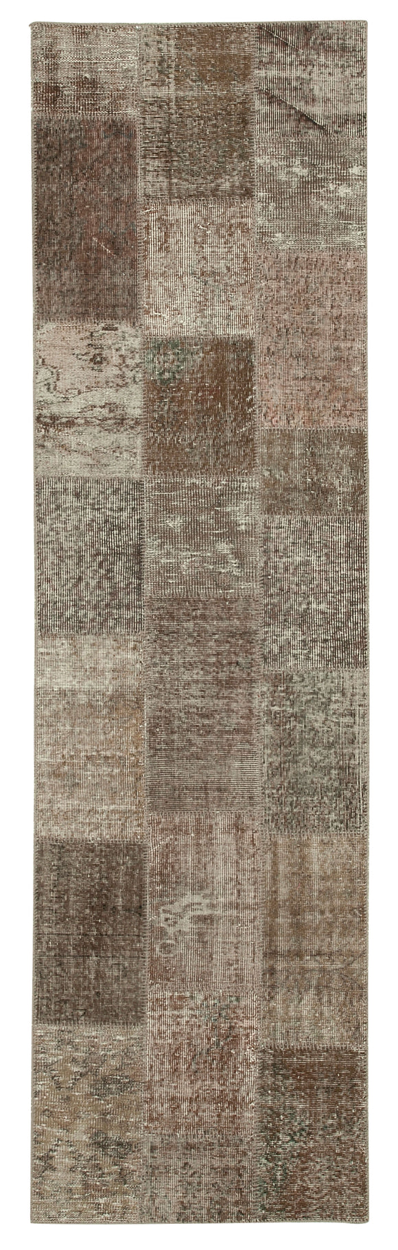 2' 9'' x 9' 10'' Patchwork Runner Rug