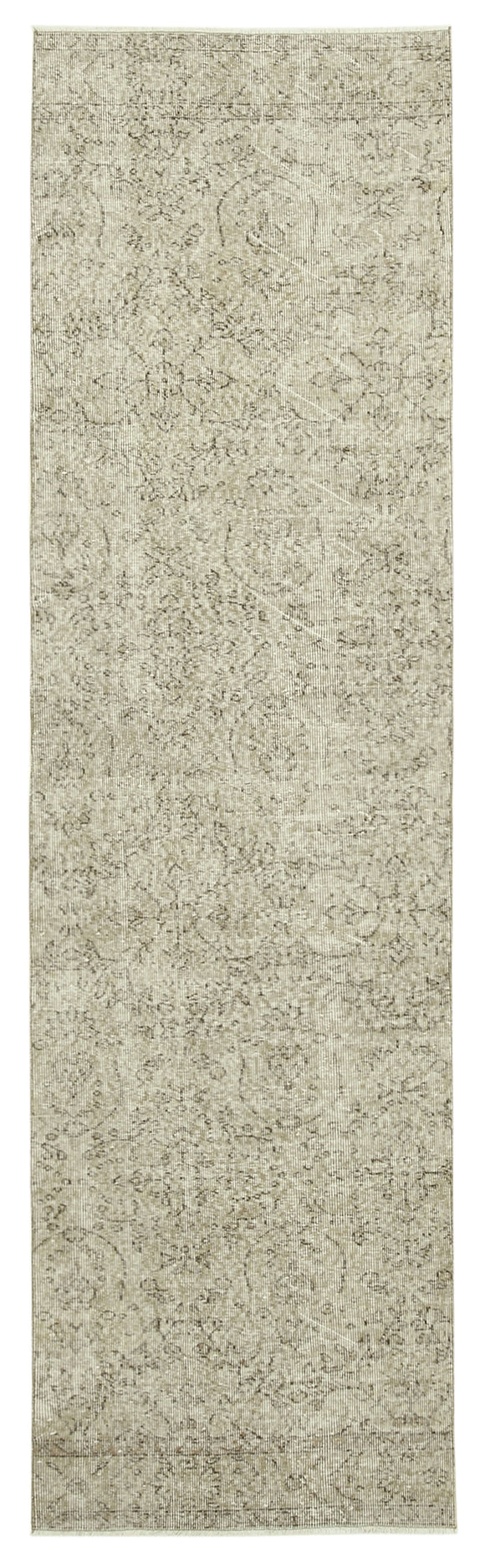 2' 9'' x 9' 6'' Beige Vintage Runner Rug