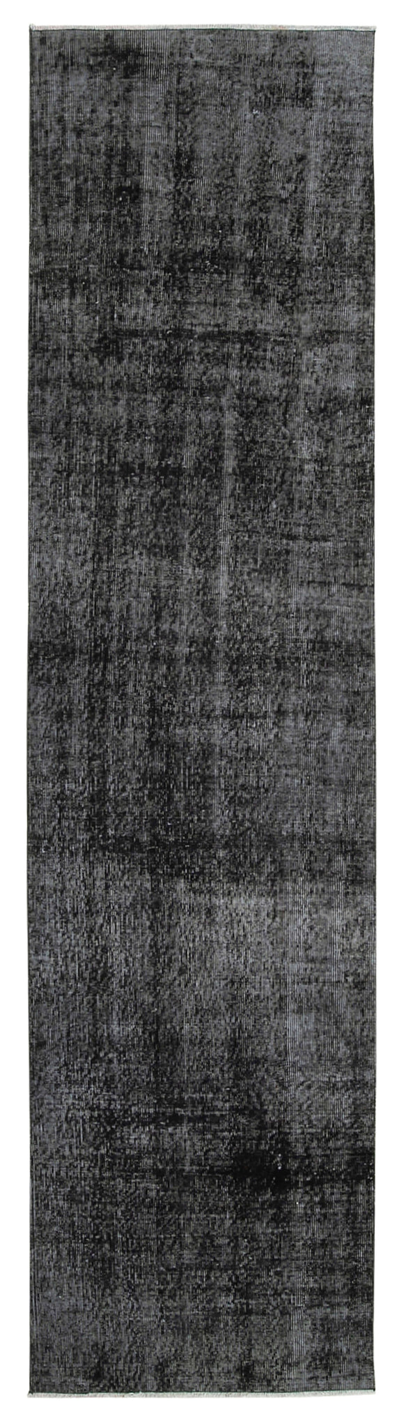 2' 8'' x 10' 2'' Handmade Over-dyed Runner Rug